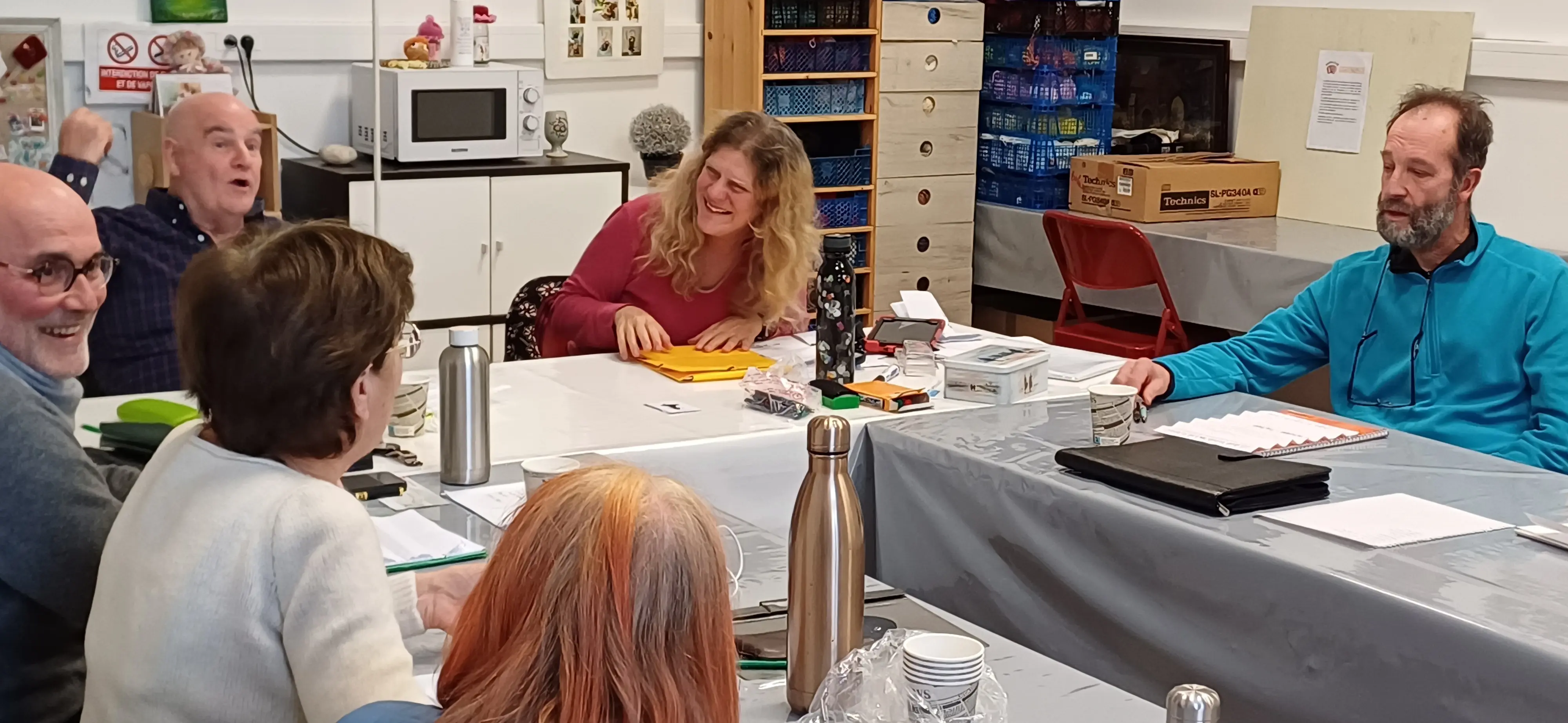 Luc, Marielle, Francis